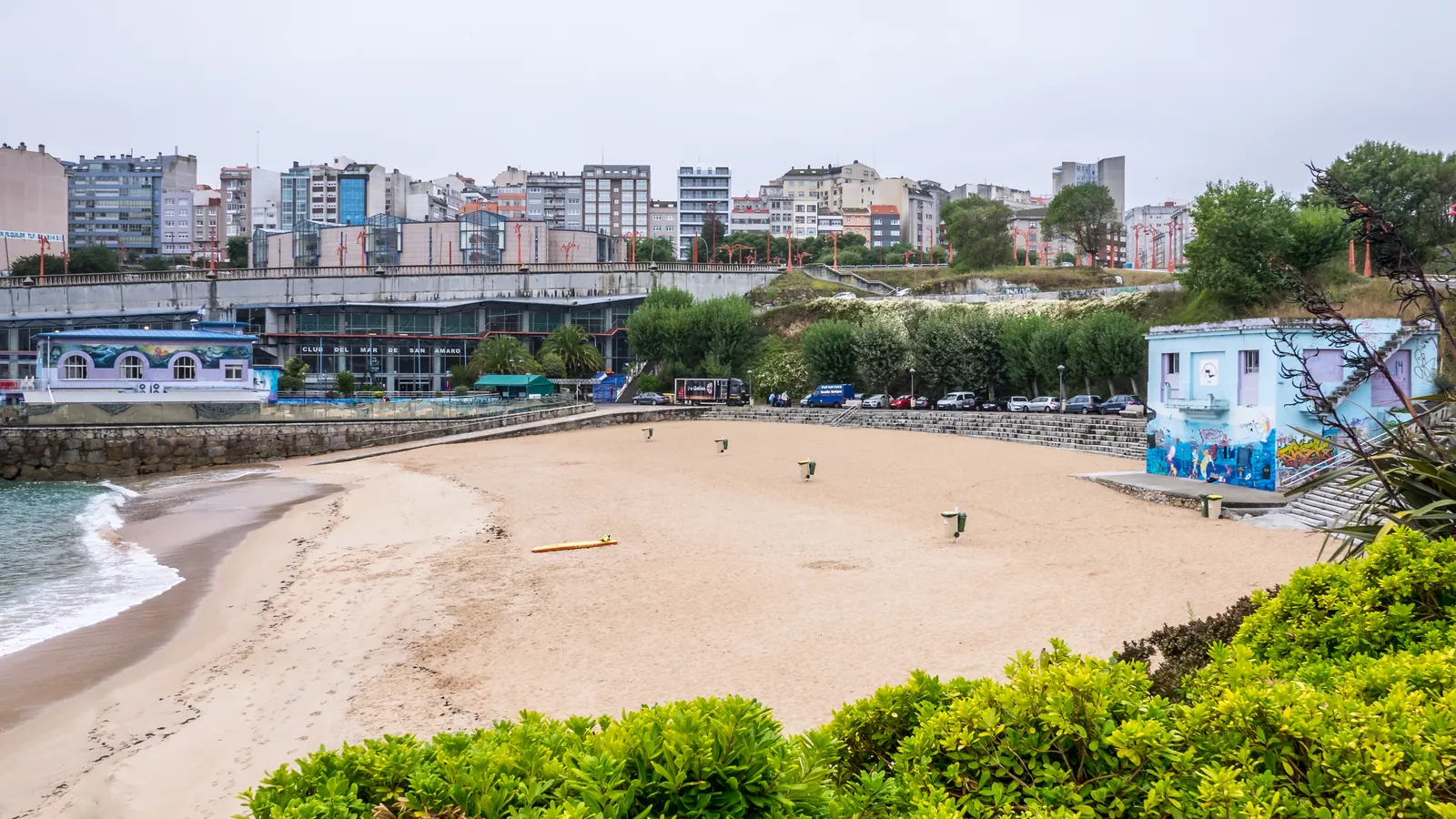 San Amaro, A Coruña, Spain - Blue Flag beach