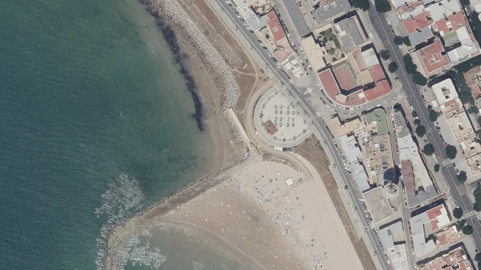 Santa María del Mar, Cádiz, Spain - Blue Flag beach