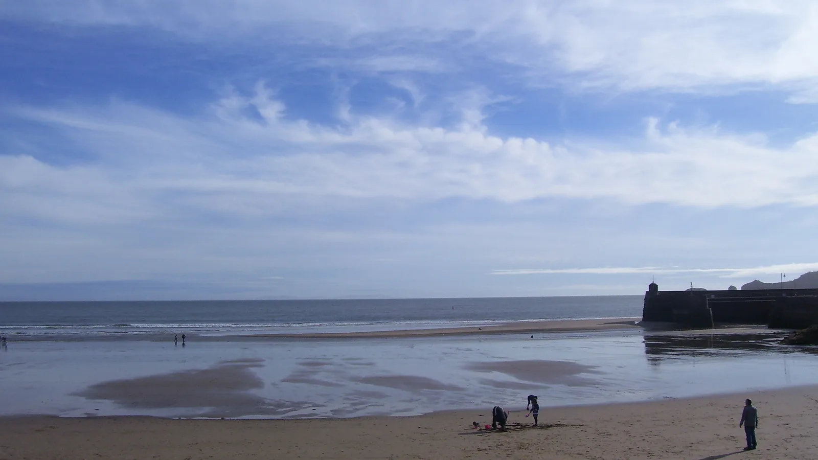 Saundersfoot, Wales, United Kingdom - Blue Flag beach