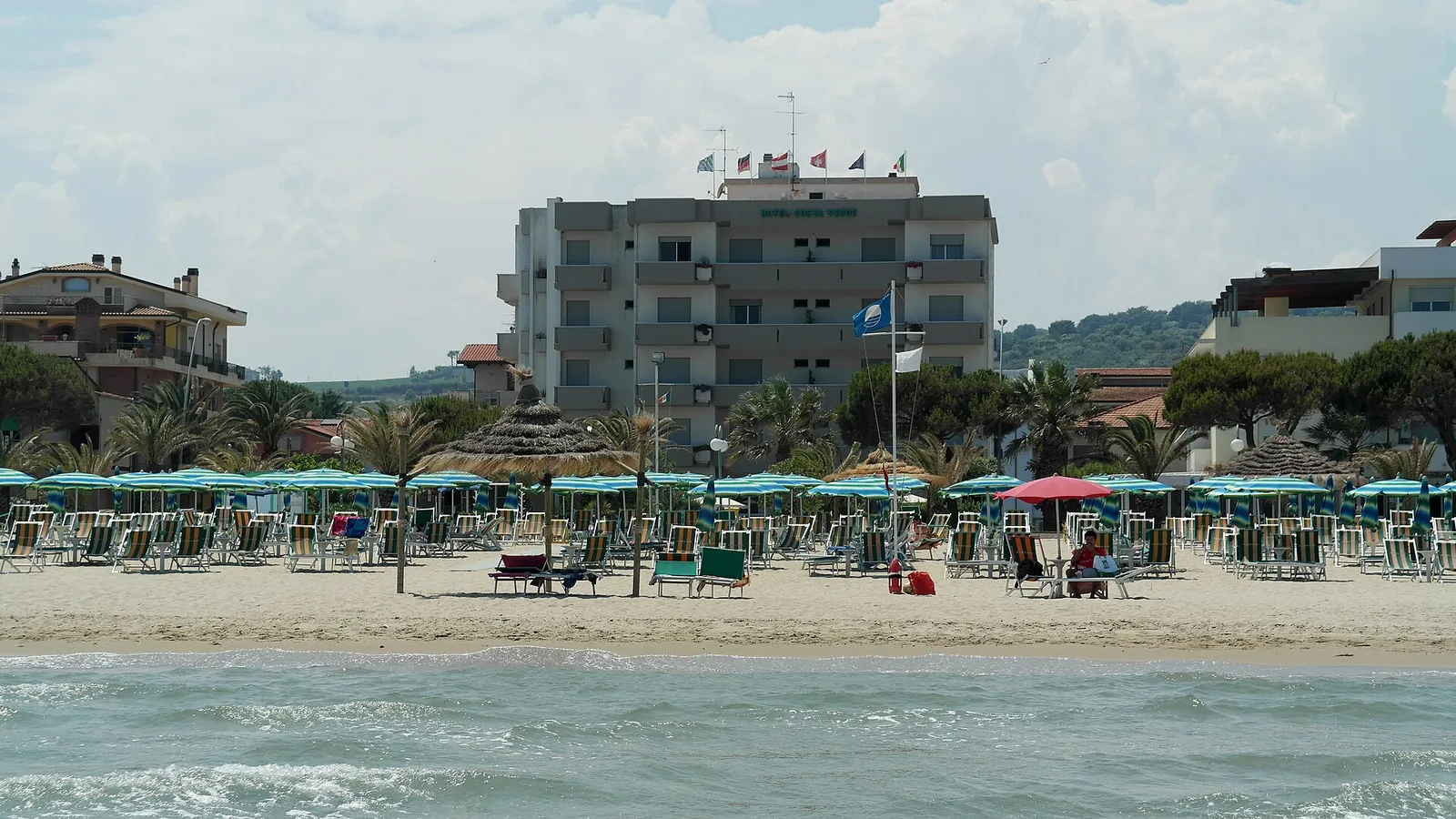 Spiaggia del Sole, Tortoreto, Italy - Blue Flag beach