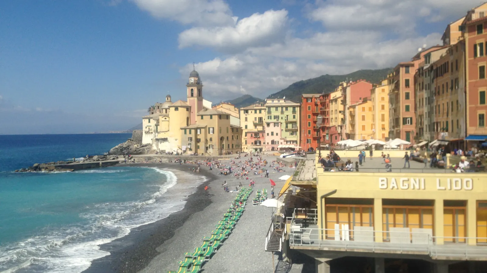 Spiaggia di Camogli, Camogli, Italy - Blue Flag beach
