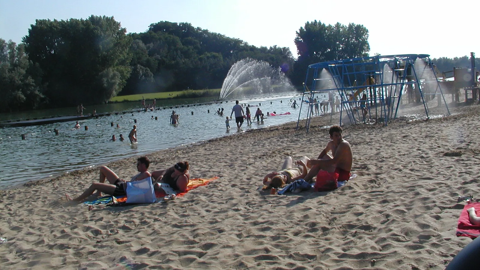 Blaarmeersen, Ghent, Belgium - Blue Flag beach