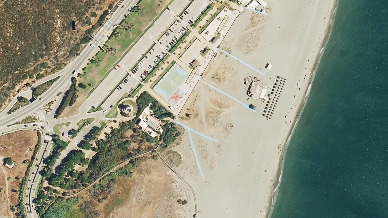 Torreguadiaro, San Roque, Spain - Blue Flag beach