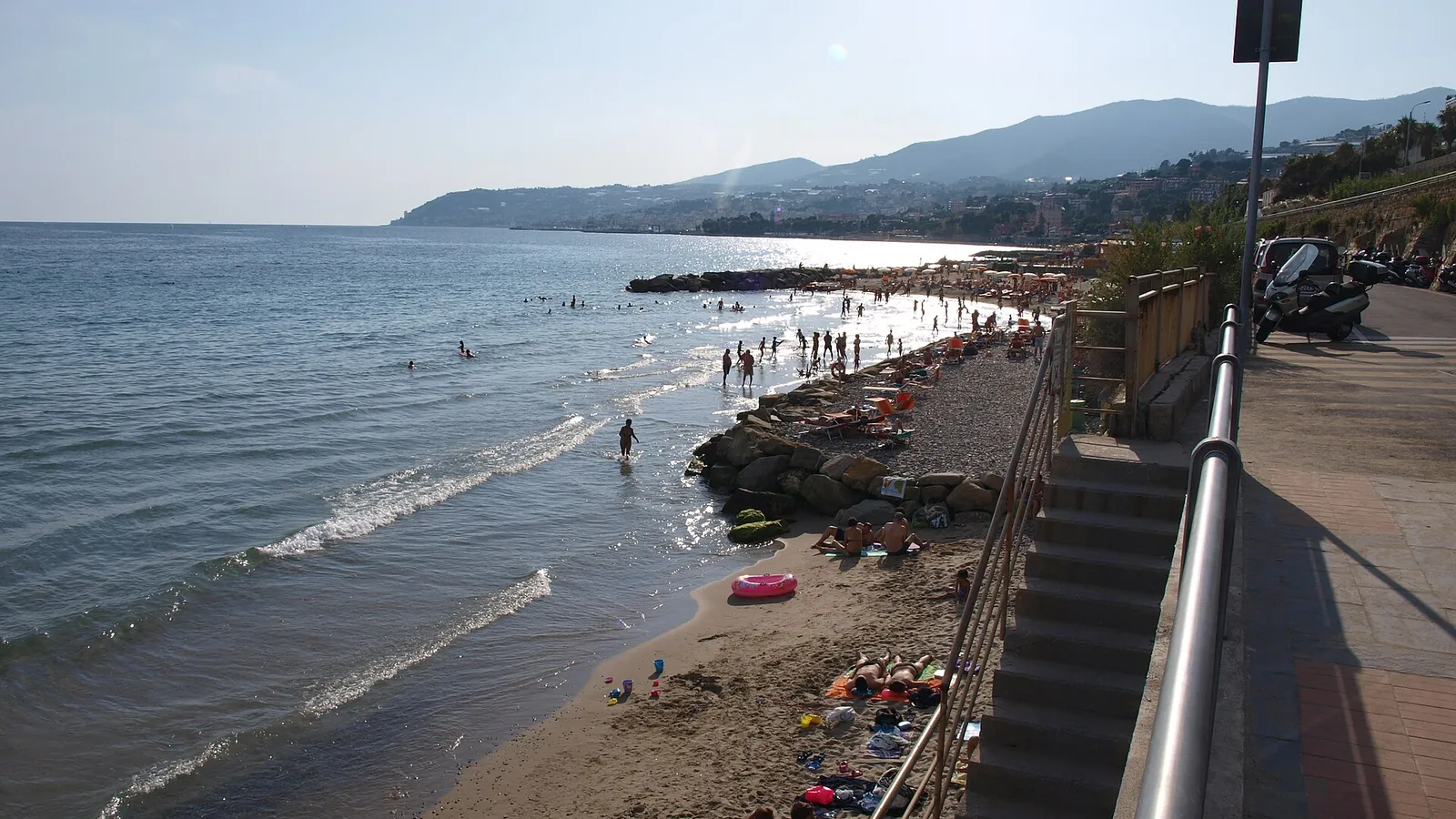 Tre Ponti, Sanremo, Italy - Blue Flag beach