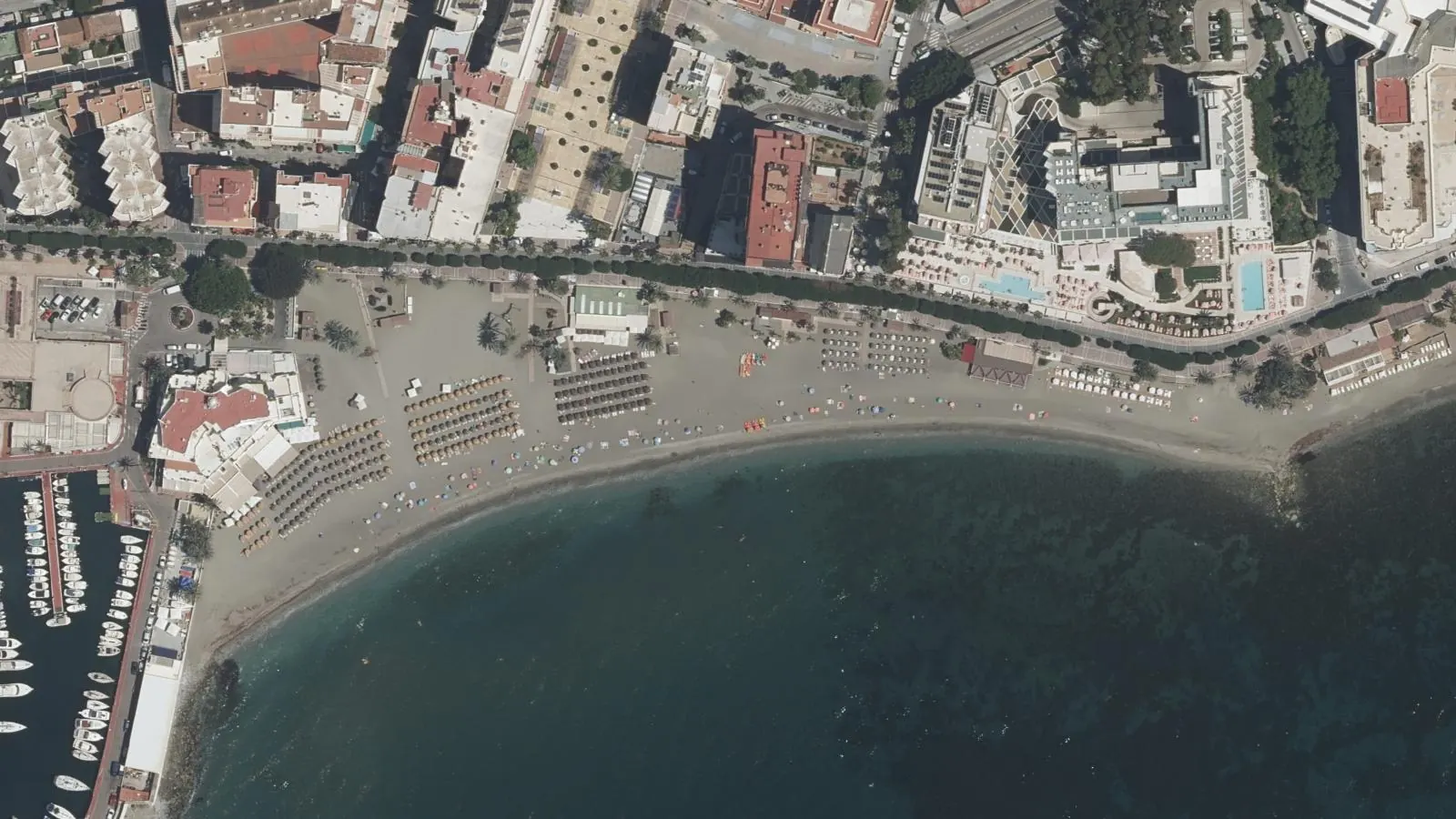 Venus-Bajadilla, Marbella, Spain - Blue Flag beach