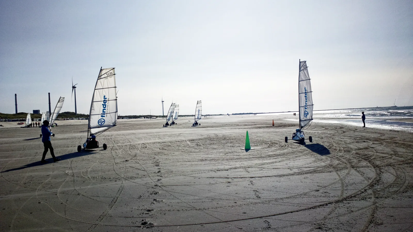Wijk aan Zee, Netherlands - Blue Flag beach