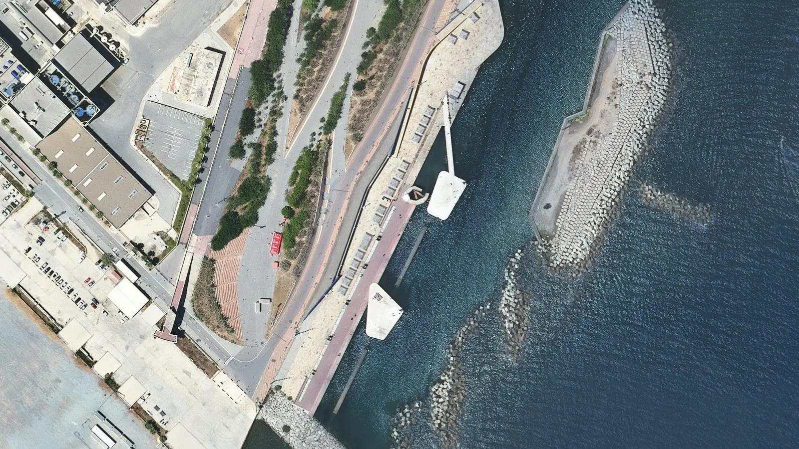 Zona de Banys de Fòrum, Barcelona, Spain - Blue Flag beach